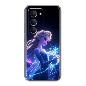 Силиконовый чехол на Redmi 15 с принтом Холодное сердце Frozen