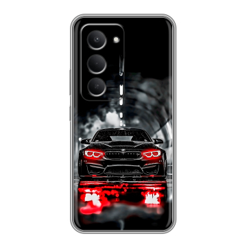 Силиконовый чехол на Redmi 15 с принтом BMW БМВ Силиконовый чехол на Redmi 15 с принтом BMW БМВ