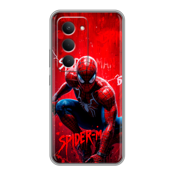 Силиконовый чехол на Redmi 15 с принтом Spiderman Человек паук Силиконовый чехол на Redmi 15 с принтом Spiderman Человек паук