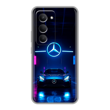 Силиконовый чехол на Redmi 15 с принтом Mercedes Мерседес Силиконовый чехол на Redmi 15 с принтом Mercedes Мерседес