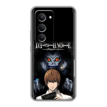 Силиконовый чехол на Redmi 15 с принтом Death note Тетрадь смерти