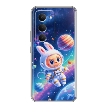 Силиконовый чехол на Redmi 15 с принтом Labubu Лабубу
