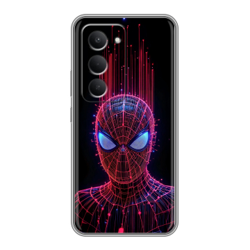 Силиконовый чехол на Redmi 15 с принтом Spiderman Человек паук