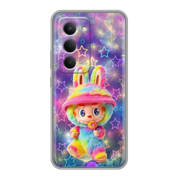 Силиконовый чехол на Redmi 15 с принтом Labubu Лабубу