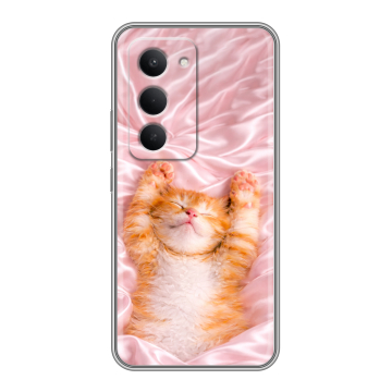 Силиконовый чехол на Redmi 15 с принтом женский