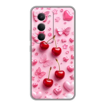 Силиконовый чехол на Redmi 15 с принтом для девочек Силиконовый чехол на Redmi 15 с принтом для девочек