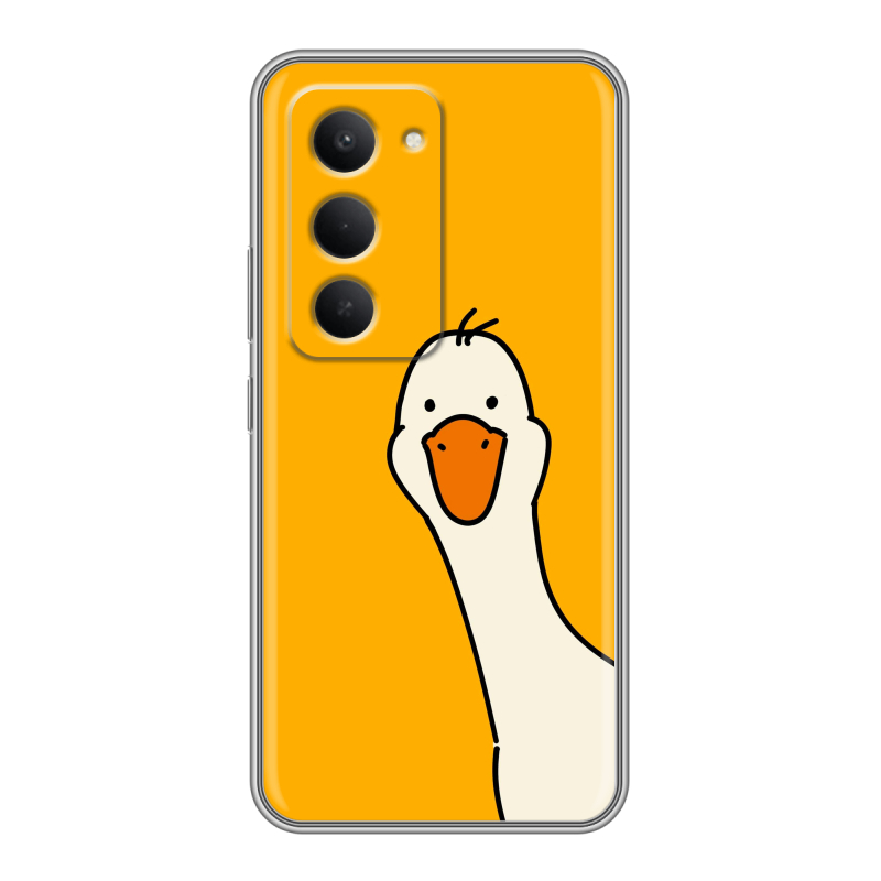 Силиконовый чехол на Redmi 15 с принтом Утка Силиконовый чехол на Redmi 15 с принтом Утка