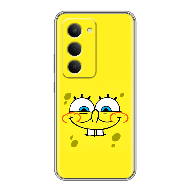 Силиконовый чехол на Redmi 15 с принтом спанчбоб спанч боб Силиконовый чехол на Redmi 15 с принтом спанчбоб спанч боб