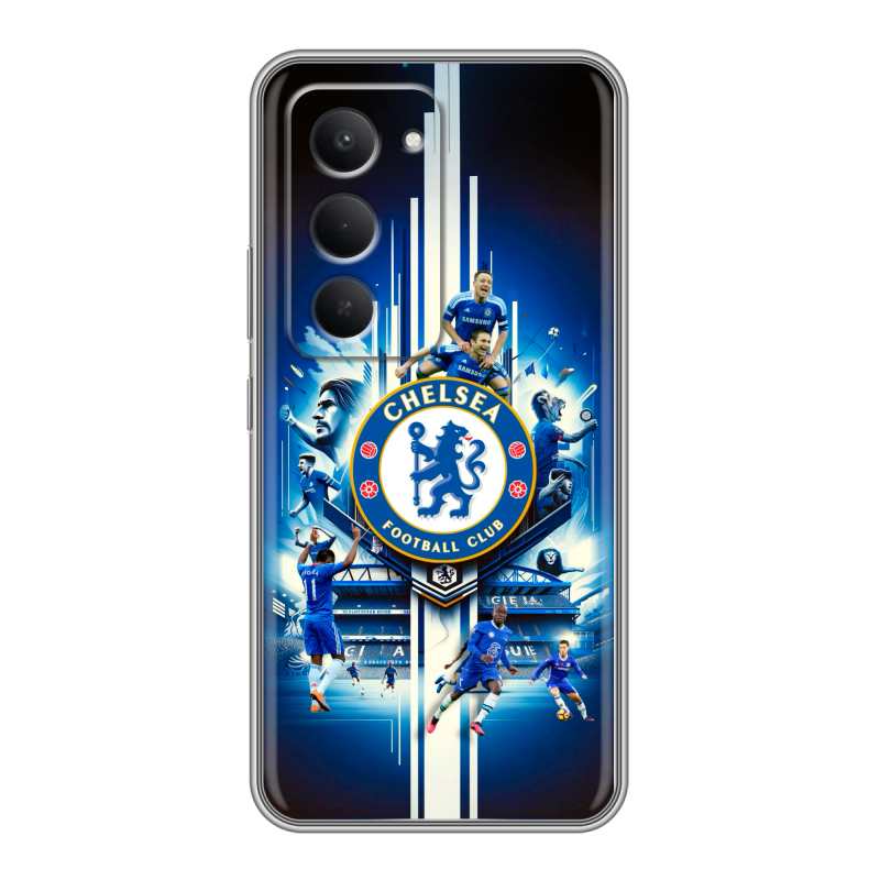 Силиконовый чехол на Redmi 15 с принтом Chelsea Челси Силиконовый чехол на Redmi 15 с принтом Chelsea Челси