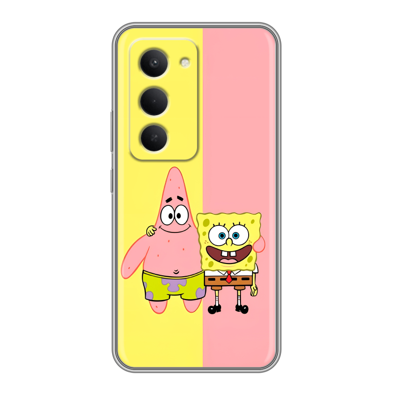 Силиконовый чехол на Redmi 15 с принтом Спанч боб Спанчбоб Силиконовый чехол на Redmi 15 с принтом Спанч боб Спанчбоб