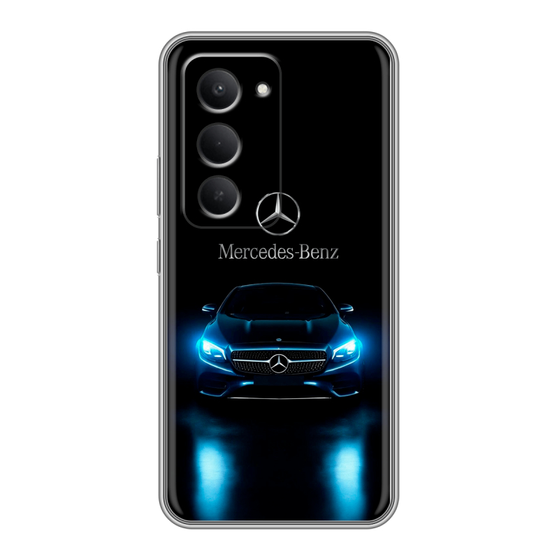 Силиконовый чехол на Redmi 15 с принтом Mercedes Мерседес Силиконовый чехол на Redmi 15 с принтом Mercedes Мерседес