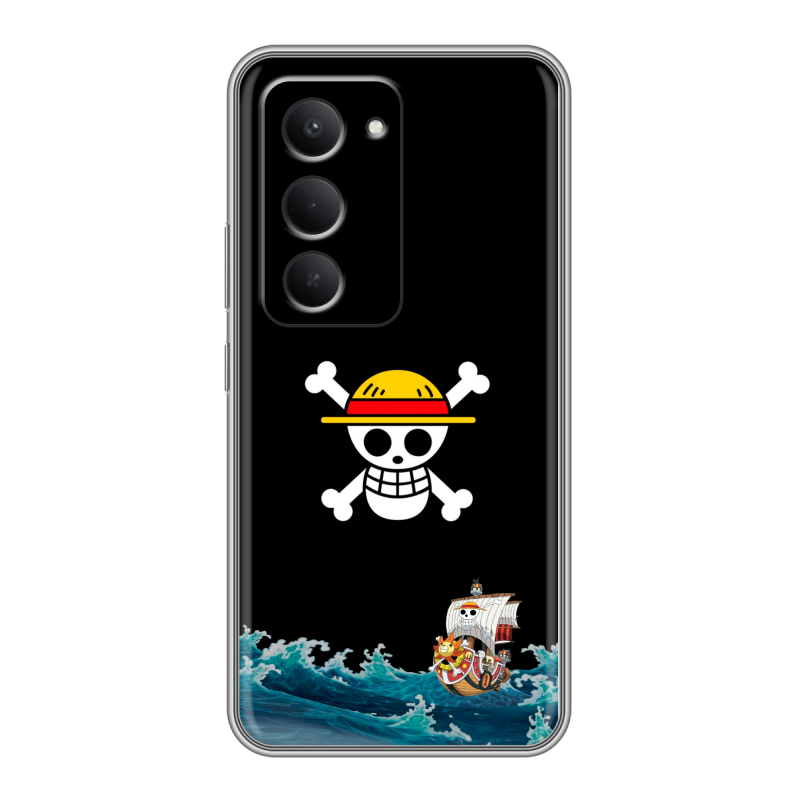 Силиконовый чехол на Redmi 15 с принтом One Piece Ван Пис Силиконовый чехол на Redmi 15 с принтом One Piece Ван Пис