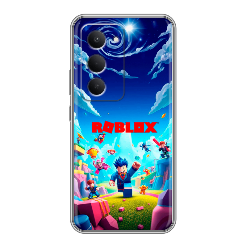 Силиконовый чехол на Redmi 15 с принтом Roblox Роблокс Силиконовый чехол на Redmi 15 с принтом Roblox Роблокс