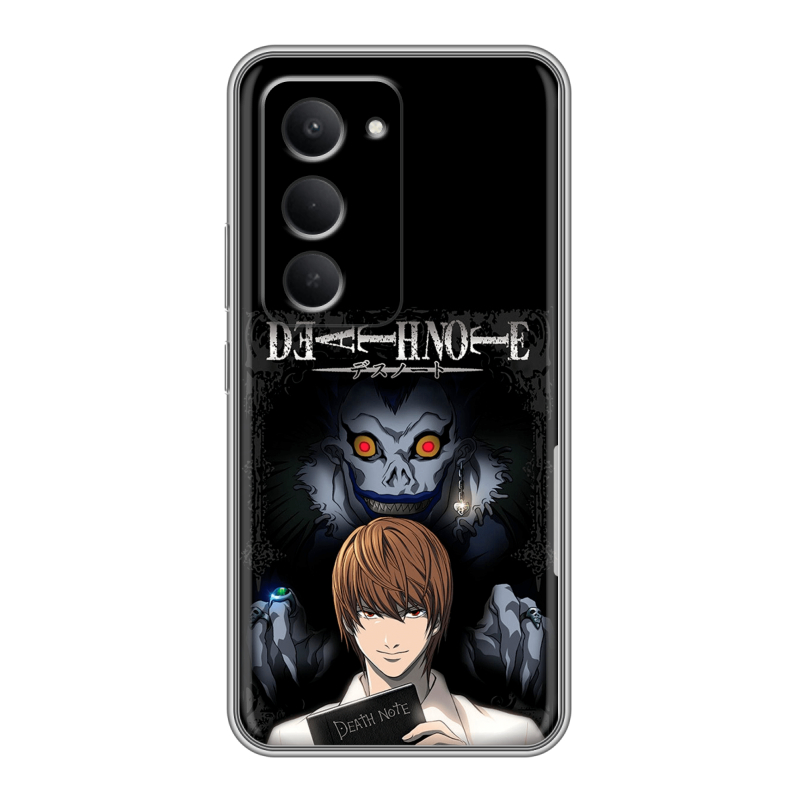 Силиконовый чехол на Redmi 15 с принтом Death note Тетрадь смерти Силиконовый чехол на Redmi 15 с принтом Death note Тетрадь смерти