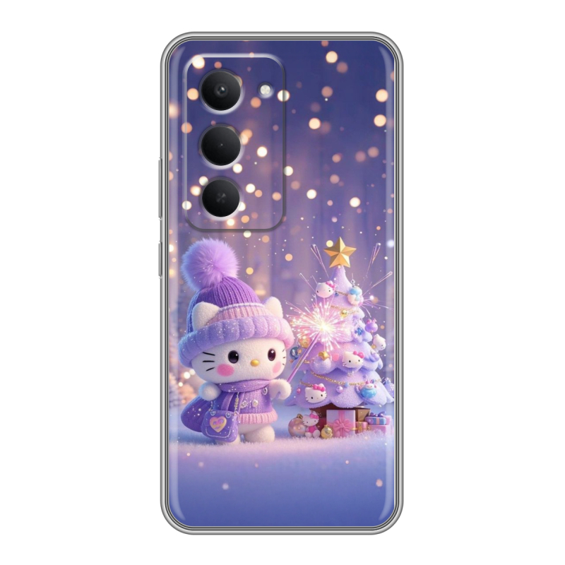 Силиконовый чехол на Redmi 15 с принтом Новый год Силиконовый чехол на Redmi 15 с принтом Новый год
