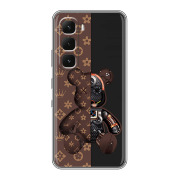 Силиконовый чехол на Infinix Hot 60 Pro с принтом Луи робот Силиконовый чехол на Infinix Hot 60 Pro с принтом Луи робот