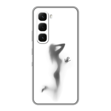 Силиконовый чехол на Infinix Hot 60 Pro с принтом Силуэт Силиконовый чехол на Infinix Hot 60 Pro с принтом Силуэт