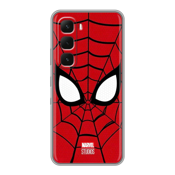 Силиконовый чехол на Infinix Hot 60 Pro с принтом человек паук spiderman