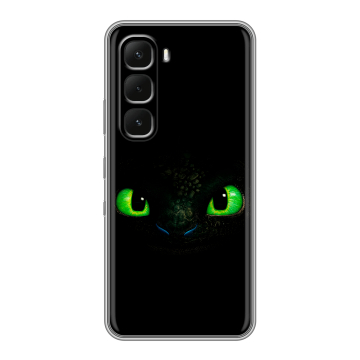 Силиконовый чехол на Infinix Hot 60 Pro с принтом Как приручить дракона Силиконовый чехол на Infinix Hot 60 Pro с принтом Как приручить дракона