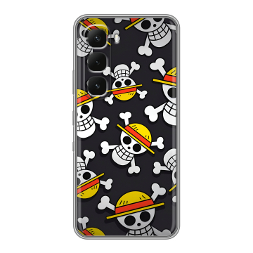 Силиконовый чехол на Infinix Hot 60 Pro с принтом One Piece Ван Пис