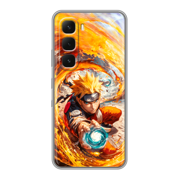 Силиконовый чехол на Infinix Hot 60 Pro с принтом Аниме Наруто Naruto Силиконовый чехол на Infinix Hot 60 Pro с принтом Аниме Наруто Naruto
