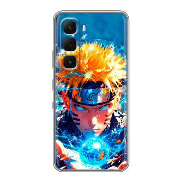 Силиконовый чехол на Infinix Hot 60 Pro с принтом Аниме Наруто Naruto Силиконовый чехол на Infinix Hot 60 Pro с принтом Аниме Наруто Naruto