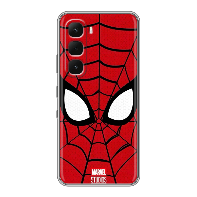 Силиконовый чехол на Infinix Hot 60 Pro с принтом человек паук spiderman Силиконовый чехол на Infinix Hot 60 Pro с принтом человек паук spiderman