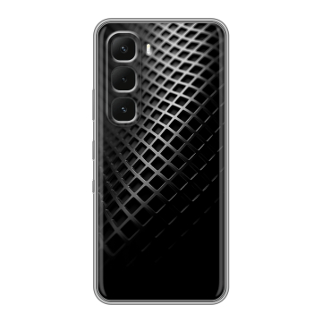 Силиконовый чехол на Infinix Hot 60 Pro Plus с принтом Текстура металла Силиконовый чехол на Infinix Hot 60 Pro Plus с принтом Текстура металла