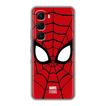 Силиконовый чехол на Infinix Hot 60 Pro Plus с принтом человек паук spiderman