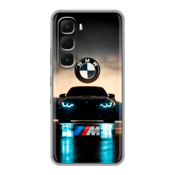 Силиконовый чехол на Infinix Hot 60 Pro Plus с принтом БМВ BMW