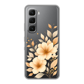 Силиконовый чехол на Infinix Hot 60 Pro Plus с принтом для девушки