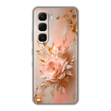Силиконовый чехол на Infinix Hot 60 Pro Plus с принтом женский