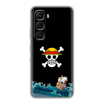 Силиконовый чехол на Infinix Hot 60 Pro Plus с принтом One Piece Ван Пис