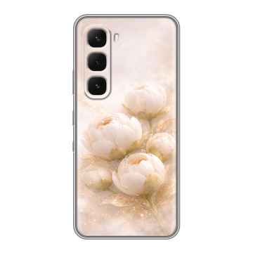 Силиконовый чехол на Infinix Hot 60 Pro Plus с принтом женский