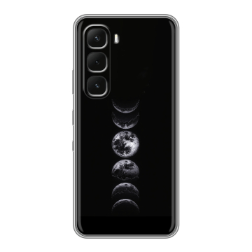 Силиконовый чехол на Infinix Hot 60 Pro Plus с принтом женский