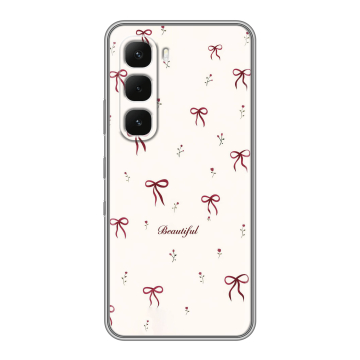 Силиконовый чехол на Infinix Hot 60 Pro Plus с принтом для девочек