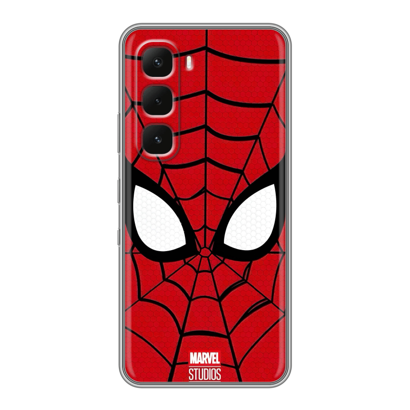 Силиконовый чехол на Infinix Hot 60 Pro Plus с принтом человек паук spiderman Силиконовый чехол на Infinix Hot 60 Pro Plus с принтом человек паук spiderman