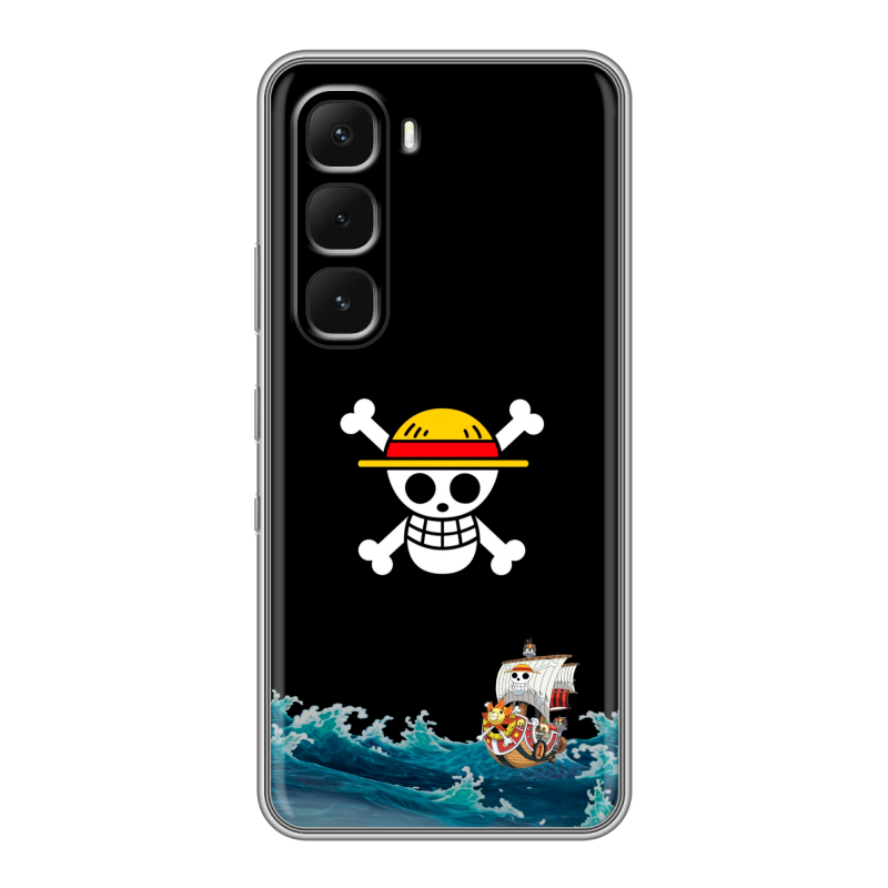 Силиконовый чехол на Infinix Hot 60 Pro Plus с принтом One Piece Ван Пис Силиконовый чехол на Infinix Hot 60 Pro Plus с принтом One Piece Ван Пис