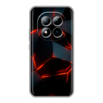 Силиконовый чехол на Xiaomi Redmi Note 15 Pro Plus с принтом Яркие абстракции