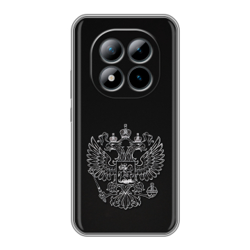 Силиконовый чехол на Xiaomi Redmi Note 15 Pro Plus 5G с принтом Герб России Силиконовый чехол на Xiaomi Redmi Note 15 Pro Plus 5G с принтом Герб России