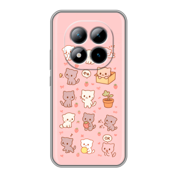 Силиконовый чехол на Xiaomi Redmi Note 15 Pro Plus 5G с принтом Hello Kitty Хелоу Кити Силиконовый чехол на Xiaomi Redmi Note 15 Pro Plus 5G с принтом Hello Kitty Хелоу Кити