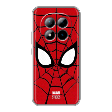 Силиконовый чехол на Xiaomi Redmi Note 15 Pro Plus 5G с принтом человек паук spiderman