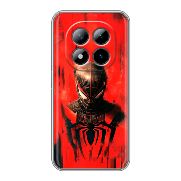 Силиконовый чехол на Xiaomi Redmi Note 15 Pro Plus 5G с принтом человек паук spiderman Силиконовый чехол на Xiaomi Redmi Note 15 Pro Plus 5G с принтом человек паук spiderman