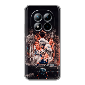 Силиконовый чехол на Xiaomi Redmi Note 15 Pro Plus 5G с принтом Реал Роналдо Real Ronaldo Силиконовый чехол на Xiaomi Redmi Note 15 Pro Plus 5G с принтом Реал Роналдо Real Ronaldo