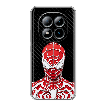Силиконовый чехол на Xiaomi Redmi Note 15 Pro Plus 5G с принтом человек паук spiderman Силиконовый чехол на Xiaomi Redmi Note 15 Pro Plus 5G с принтом человек паук spiderman