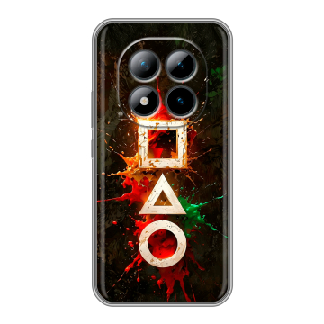 Силиконовый чехол на Xiaomi Redmi Note 15 Pro Plus 5G с принтом Squid Game Игра кальмара Силиконовый чехол на Xiaomi Redmi Note 15 Pro Plus 5G с принтом Squid Game Игра кальмара
