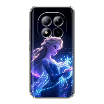 Силиконовый чехол на Xiaomi Redmi Note 15 Pro Plus 5G с принтом Холодное сердце Frozen Силиконовый чехол на Xiaomi Redmi Note 15 Pro Plus 5G с принтом Холодное сердце Frozen