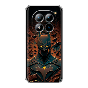 Силиконовый чехол на Xiaomi Redmi Note 15 Pro Plus 5G с принтом Batman Бэтмен Силиконовый чехол на Xiaomi Redmi Note 15 Pro Plus 5G с принтом Batman Бэтмен