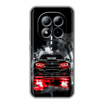 Силиконовый чехол на Xiaomi Redmi Note 15 Pro Plus 5G с принтом BMW БМВ