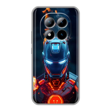Силиконовый чехол на Xiaomi Redmi Note 15 Pro Plus 5G с принтом IronMan Железный человек Силиконовый чехол на Xiaomi Redmi Note 15 Pro Plus 5G с принтом IronMan Железный человек
